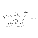 CAS#: 83803-41-2, Disodium 3,3'-{[6-(4-chlorophenyl)-1,3,5-triazine-2,4-diyl]bis[(3-hydroxy-2,1-phenylene)oxy]}di(1-propanesulfonate)