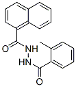CAS 登录号：83803-93-4， 2'-(2-甲基苯甲酰)-1-萘甲酰肼