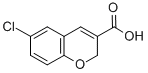 CAS#: 83823-06-7, 6-Chloro-2H-1-Benzopyran-3-Carboxylic Acid