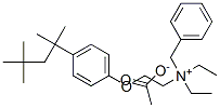 CAS#: 83833-10-7, Benzyldiethyl[2-[4-(1,1,3,3-Tetramethylbutyl)Phenoxy]Ethyl]Ammonium Acetate
