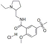 CAS#: 83846-73-5, N-[(1-Ethyl-2-Pyrrolidinyl)Methyl]-2-Methoxy-5-(Methylsulphonyl)Benzamide Monohydrochloride