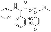 CAS 登录号：83850-91-3， N,2-二苯基-甘氨酸2-(二甲基氨基)乙酯马来酸盐