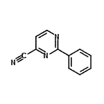 CAS#: 83858-04-2, 2-Phenyl-4-pyrimidinecarbonitrile