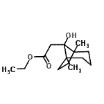 CAS#: 83878-04-0, Ethyl (8-hydroxy-1,5-dimethylbicyclo[3.2.1]oct-8-yl)acetate