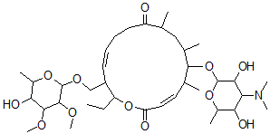 CAS 登录号：83883-27-6， (4aS)-12,13-去环氧-12,13-二去氢-10,11-二氢-4a-羟基-麦新米星 I