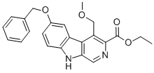 CAS#: 83910-44-5, 4-(Methoxymethyl)-6-(Phenylmethoxy)-9H-Pyrido[3,4-b]Indole-3-Carboxylic Acid Ethyl Ester Hydrochloride