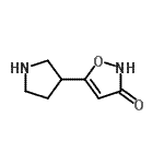 CAS#: 83913-01-3, 5-(3-Pyrrolidinyl)-1,2-oxazol-3(2H)-one