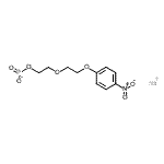 CAS#: 83929-27-5, Sodium 2-[2-(4-nitrophenoxy)ethoxy]ethyl phosphonate