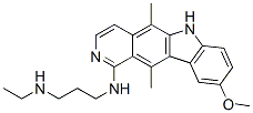 CAS#: 83948-11-2, N-[3-(Ethylamino)Propyl]-5,11-Dimethyl-9-Methoxy-6H-Pyrido[4,3-b]Carbazole-1-Amine