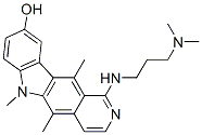 CAS#: 83948-23-6, 1-[[3-(Dimethylamino)Propyl]Amino]-5,6,11-Trimethyl-6H-Pyrido[4,3-B]Carbazol-9-Ol