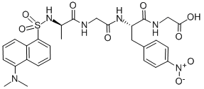 CAS 登录号：83960-27-4， N-丹磺酰-D-丙氨酰-甘氨酰-4-硝基-苯丙氨酰-甘氨酰