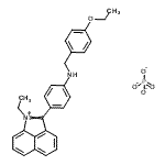 CAS#: 83968-88-1, 2-[4-[(4-Ethoxyphenyl)Methylamino]Phenyl]-1-Ethylbenz[cd]Indolium Dihydrogen Phosphate