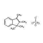 CAS#: 83968-89-2, 1,2,3,3-tetramethylindol-1-ium phosphate