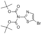 CAS#: 840493-96-1, (5-Bromo-2-thiazolyl)-Imidodicarboxylic acid bis(1,1-dimethylethyl) ester