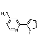 CAS#: 840529-38-6, 6-(1H-Imidazol-4-yl)-4-pyrimidinamine