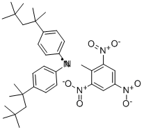 CAS 登录号：84077-81-6， 2,2-二(4-叔-辛基苯基)-1-苦基-偕腙肼游离基