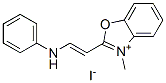 CAS#: 84100-14-1, 3-Methyl-2-[2-(Phenylamino)Vinyl]Benzoxazolium Iodide