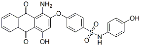 CAS#: 84100-92-5, 4-[(1-Amino-9,10-Dihydro-4-Hydroxy-9,10-Dioxo-2-Anthryl)Oxy]-N-(4-Hydroxyphenyl)Benzenesulphonamide