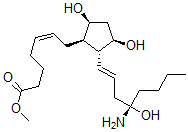 CAS 登录号：84121-11-9， (Z)-7-[(1R,2R,3R,5S)-2-[(E,4S)-4-氨基-4-羟基辛-1-烯基]-3,5-二羟基环戊基]庚-5-烯酸甲酯
