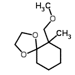 CAS#: 841277-20-1, 6-(Methoxymethyl)-6-methyl-1,4-dioxaspiro[4.5]decane