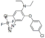 CAS#: 84196-02-1, 2-Chloro-5-(4-Chlorophenoxy)-4-Diethylaminobenzenediazonium Tetrafluoroborate