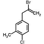 CAS#: 842140-31-2, 4-(2-Bromo-2-propen-1-yl)-1-chloro-2-methylbenzene