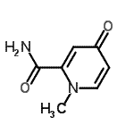 CAS 登录号：84225-76-3， 1-甲基-4-氧代-1,4-二氢-2-吡啶甲酰胺