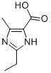 CAS 登录号：84255-25-4， 2-乙基-5-甲基-3H-咪唑-4-羧酸