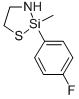 CAS 登录号：84260-27-5， 2-(4-氟苯基)-2-甲基-1-硫杂-3-氮杂-2-硅杂环戊烷