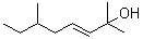 CAS 登录号：84282-48-4， (3E)-2,6-二甲基-3-辛烯-2-醇
