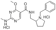 CAS#: 84332-25-2, N-((1-Benzyl-2-Pyrrolidinyl)Methyl)-4-Methoxy -2-(Methylamino)-5-Pyrimidinecarboxamide Dihydrochloride
