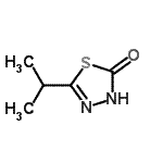 CAS#: 84352-67-0, 5-Isopropyl-1,3,4-thiadiazol-2-ol