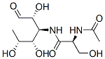 CAS 登录号：84356-77-4， 3-((N-乙酰基丝氨酰)氨基)-3,6-二脱氧葡萄糖