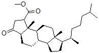 CAS#: 84393-64-6, 2-Carbomethoxy-A-Nor-5 alpha-Cholestan-3-One