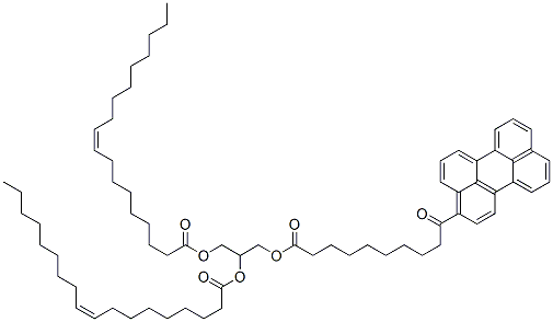 CAS 登录号：84408-51-5， 1,2-二油酰基-3-(9-(3-芘甲酰基)壬酰)甘油