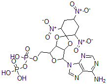 CAS#: 84430-17-1, 2',3'-(O-(2,4,6-Trinitrocyclohexadienylidine))Adenosine 5'-Diphosphate