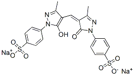 CAS#: 84434-48-0, Disodium 4-[4,5-Dihydro-4-[[5-Hydroxy-3-Methyl-1-(4-Sulphonatophenyl)-1H-Pyrazol-4-Yl]Methylene]-3-Methyl-5-Oxo-1H-Pyrazol-1-Yl]Benzenesulphonate