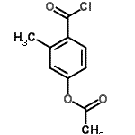 CAS 登录号：84436-98-6， 4-(氯甲酰基)-3-甲基苯基乙酸酯