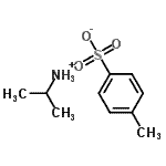 CAS#: 84461-21-2, 2-Propanaminium 4-methylbenzenesulfonate