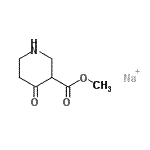 CAS#: 84473-62-1, 4-oxo-3-Piperidinecarboxylic acid methyl ester sodium salt (1:1)