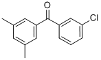 CAS#: 844884-98-6, 3-Chloro-3',5'-Dimethylbenzophenone