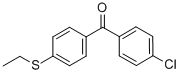 CAS#: 844885-04-7, 4-Chloro-4'-(Ethylthio)Benzophenone