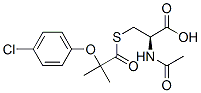 CAS#: 84489-15-6, (2R)-2-Acetamido-3-[2-(4-Chlorophenoxy)-2-Methyl-Propanoyl]Sulfanyl-Propanoic Acid