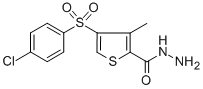 CAS#: 845266-19-5, 4-[(4-Chlorophenyl)Sulfonyl]-3-Methylthiophene-2-Carbohydrazide