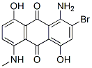 CAS 登录号：84560-12-3， 1-氨基溴-4,8-二羟基-5-(甲基氨基)蒽醌
