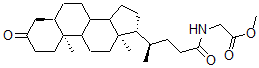 CAS 登录号：84573-10-4， 3-去氢石胆酰甘氨酸