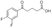 CAS#: 845790-46-7, 5-(3,4-Difluorophenyl)-5-Oxovaleric Acid