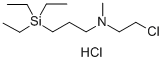 CAS#: 84584-74-7, N-(2-Chloroethyl)-N-Methyl-3-(Triethylsilyl)-1-Propanamine Hydrochloride