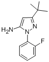 CAS#: 845866-86-6, 5-Tert-Butyl-2-(2-Fluoro-Phenyl)-2H-Pyrazol-3-Ylamine