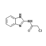 CAS 登录号：84587-80-4， N-(1H-苯并咪唑-2-基)-2-氯乙酰胺